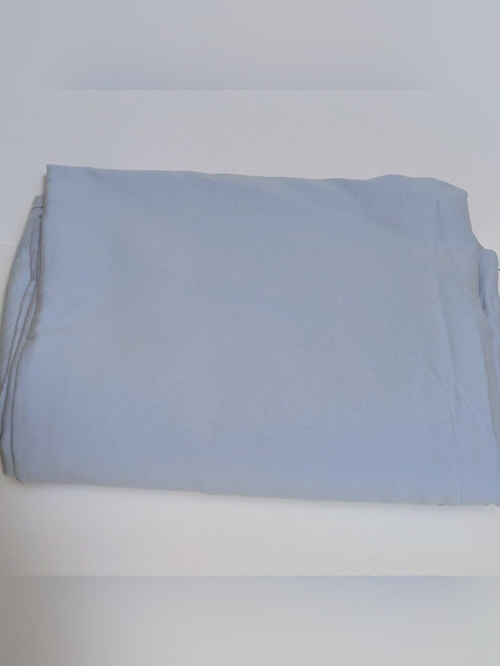 Stratton Collection Light Blue Flat Sheet - Premium Home Bedding 104 W 86 L